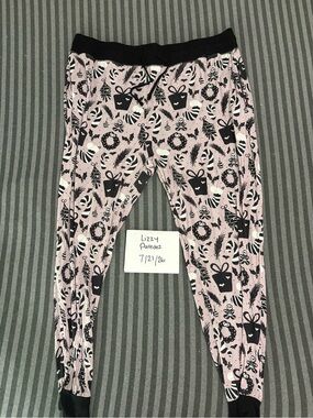 Super soft bamboo lavender spooky Christmas joggers